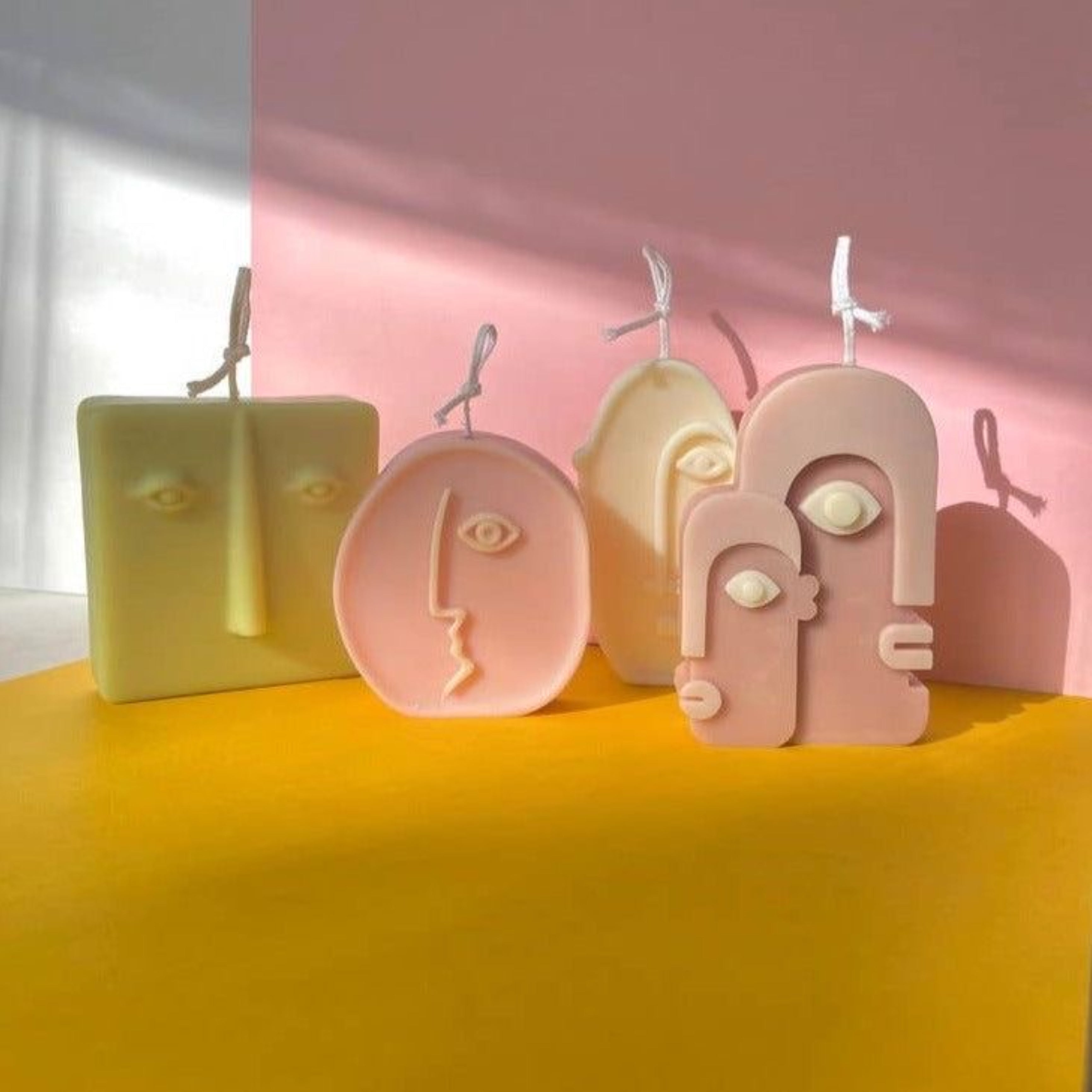 Abstract candle (pack of 4)