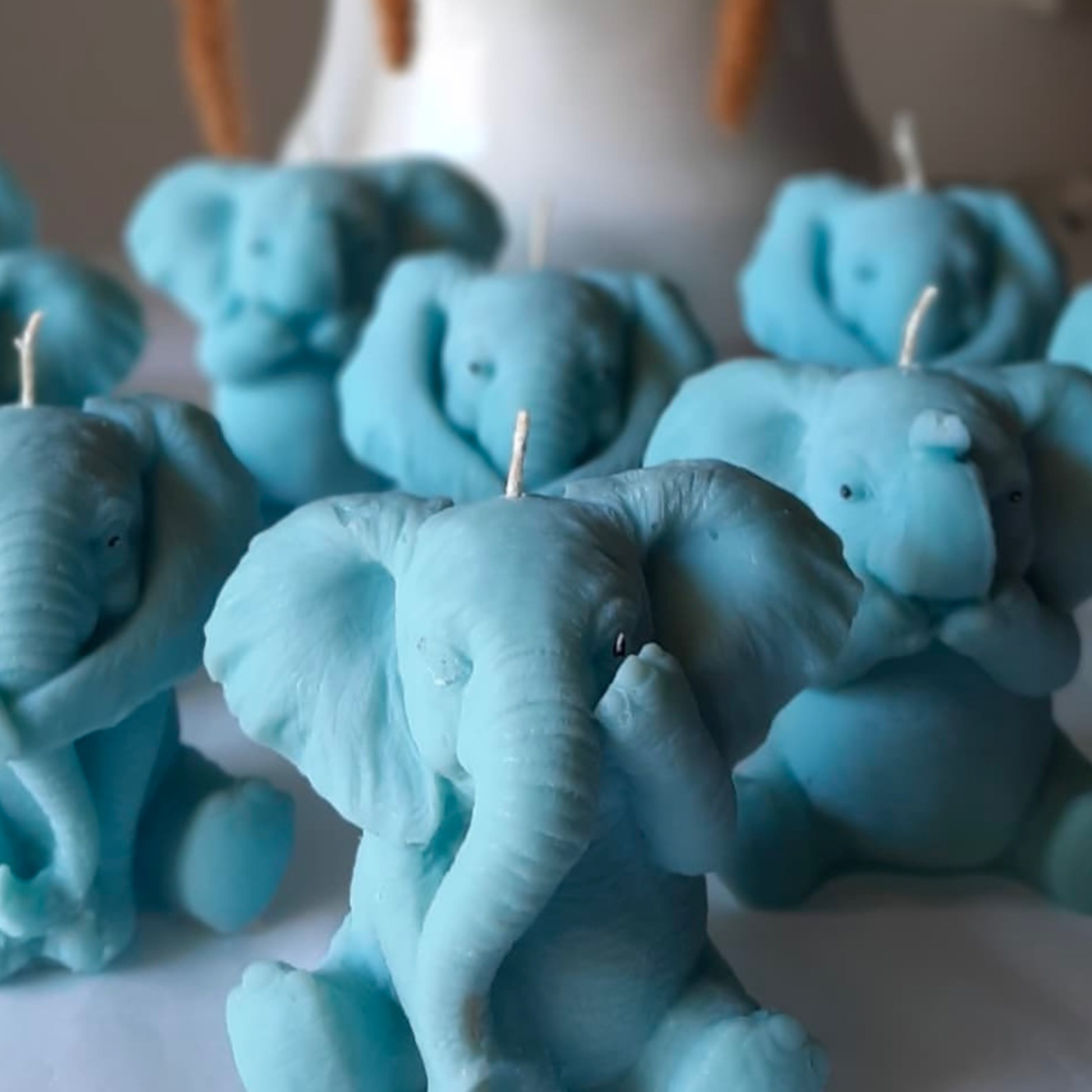 Elephant candle
